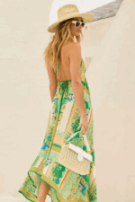 Robe d'été femme style bohème chic et décontracté inspiration Ibiza-00