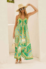 Robe d'été femme style bohème chic et décontracté inspiration Ibiza