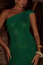 Robe Femme Couleur Tendance Tricotée Confortable Idéale Saison Chaude et Froide
