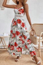 Robe Longue Imprimée Style Bohème Chic Élégante Tendance Été Femme-0