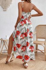 Robe Longue Imprimée Style Bohème Chic Élégante Tendance Été Femme-0000