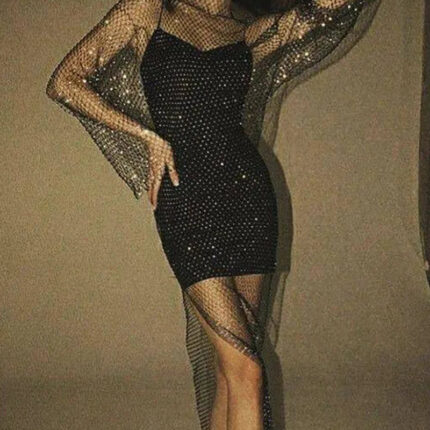 Robe moulante femme élégante idéale soirée cocktail ou look décontracté-0