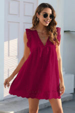 Robe Sport Femme avec Short Intégré Idéale pour Tennis et Running-000