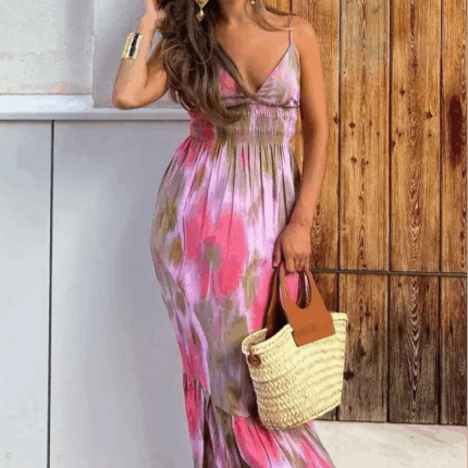 Tunique Été Femme Légère Rose Poudré Vêtement Plage Vacances